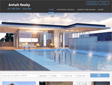 Tablet Screenshot of anhaltrealestate.com